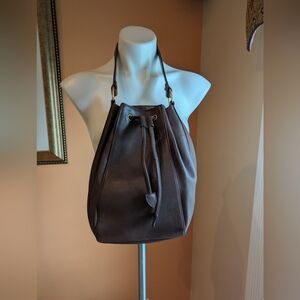 Vintage Jones New York Women's Leather Bag Hobo Sholder
